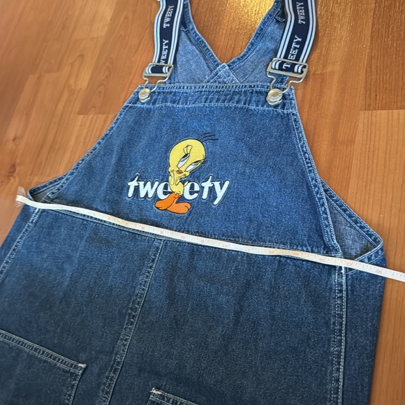 WB Warner Bros Studio Store Overall Jean TWEETY. - Picture 7 of 7